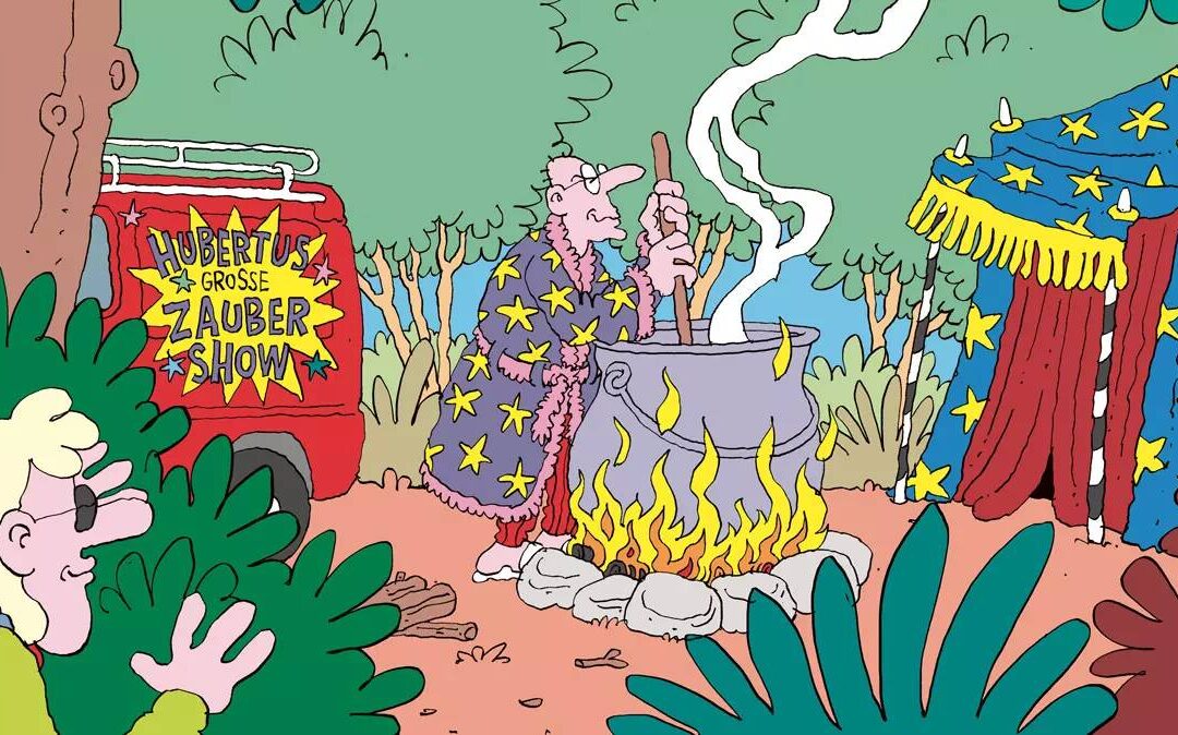 Il primo fumetto per bambini in svizzero tedesco, con Samuel Schuhmacher