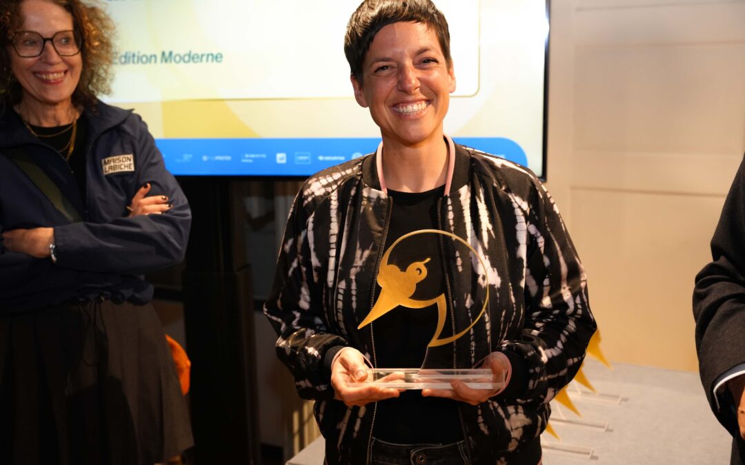 Dinah Wernli premiata con il Cygne d’Or per il miglior colore